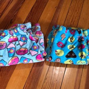 Girls cozy fleece pajama pants